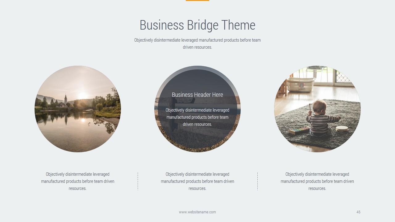 Bridge Theme Business, Presentation Templates GraphicRiver